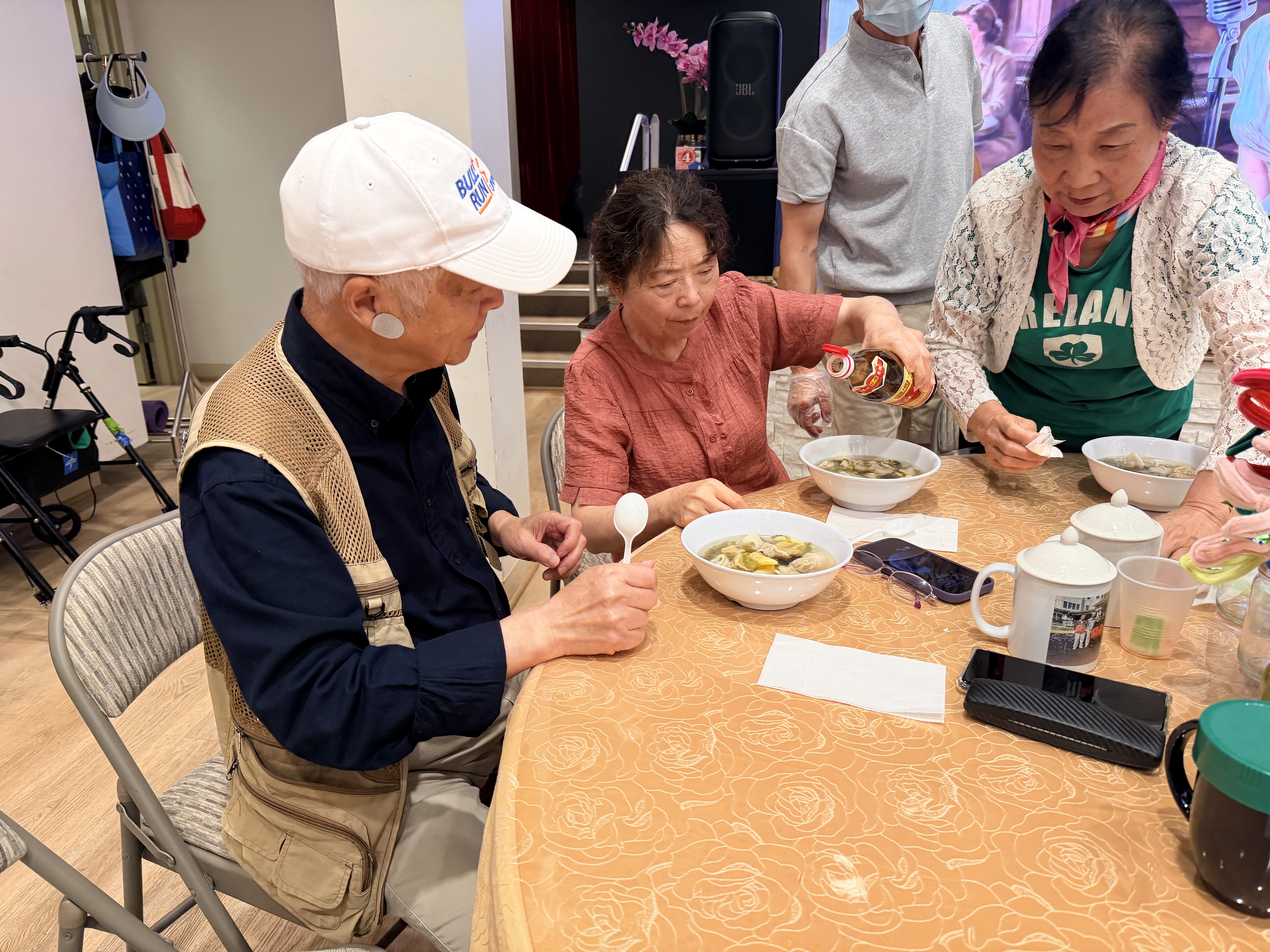 乐园供应的家常餐食