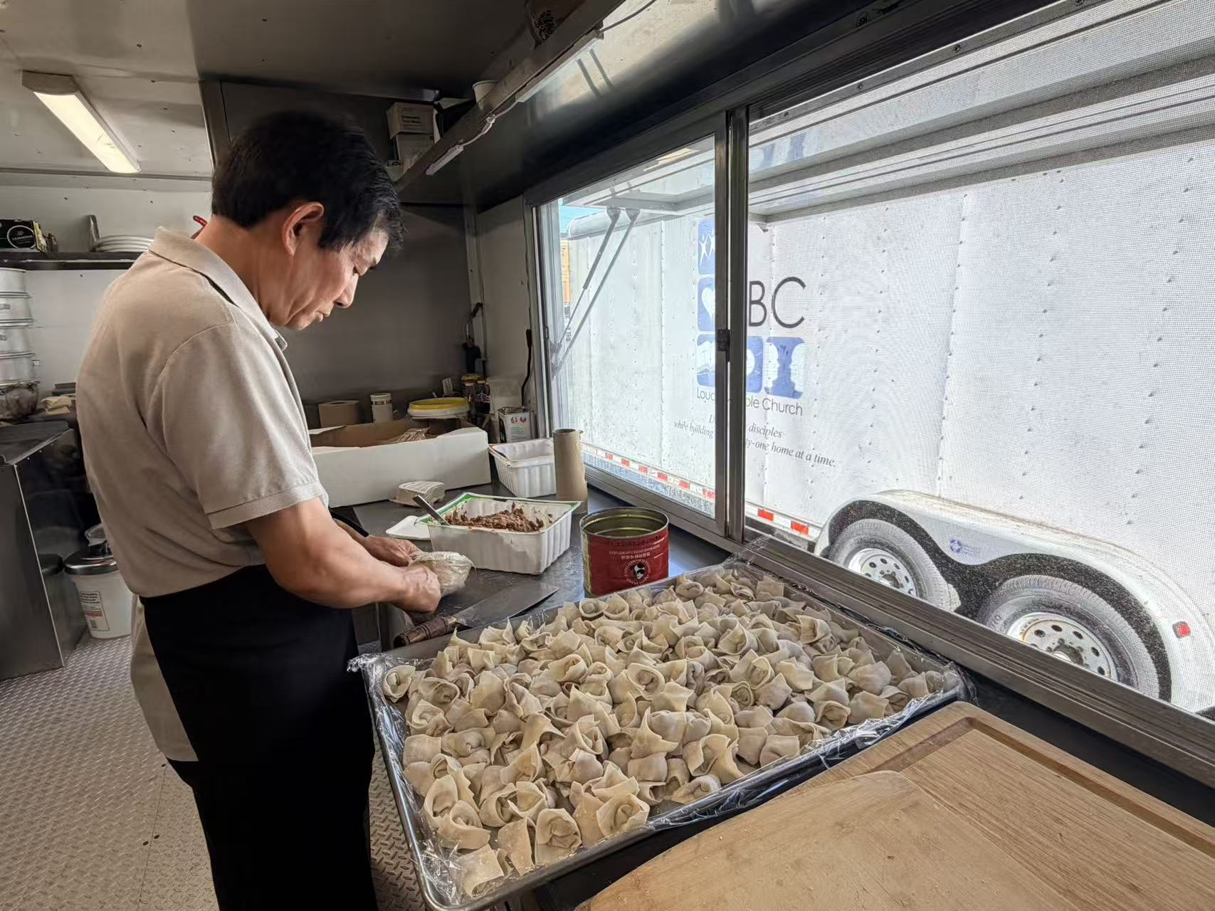 乐园供应的家常餐食